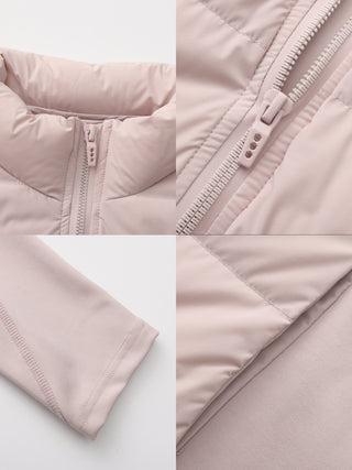 Slim-Fit Panelled Lightweight Down Jacket