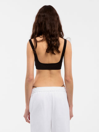 CUBIC U-neck Tank Top