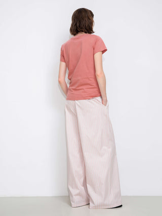 Printed Casual Short-Sleeve Top
