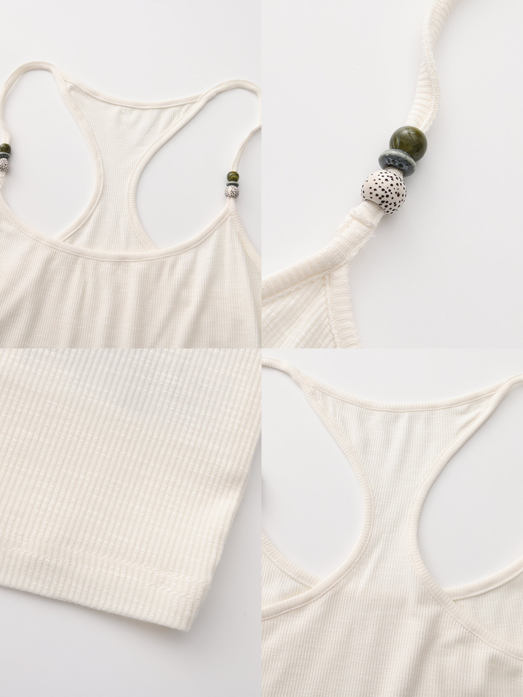 Beaded Slim Fit Cami Top-17