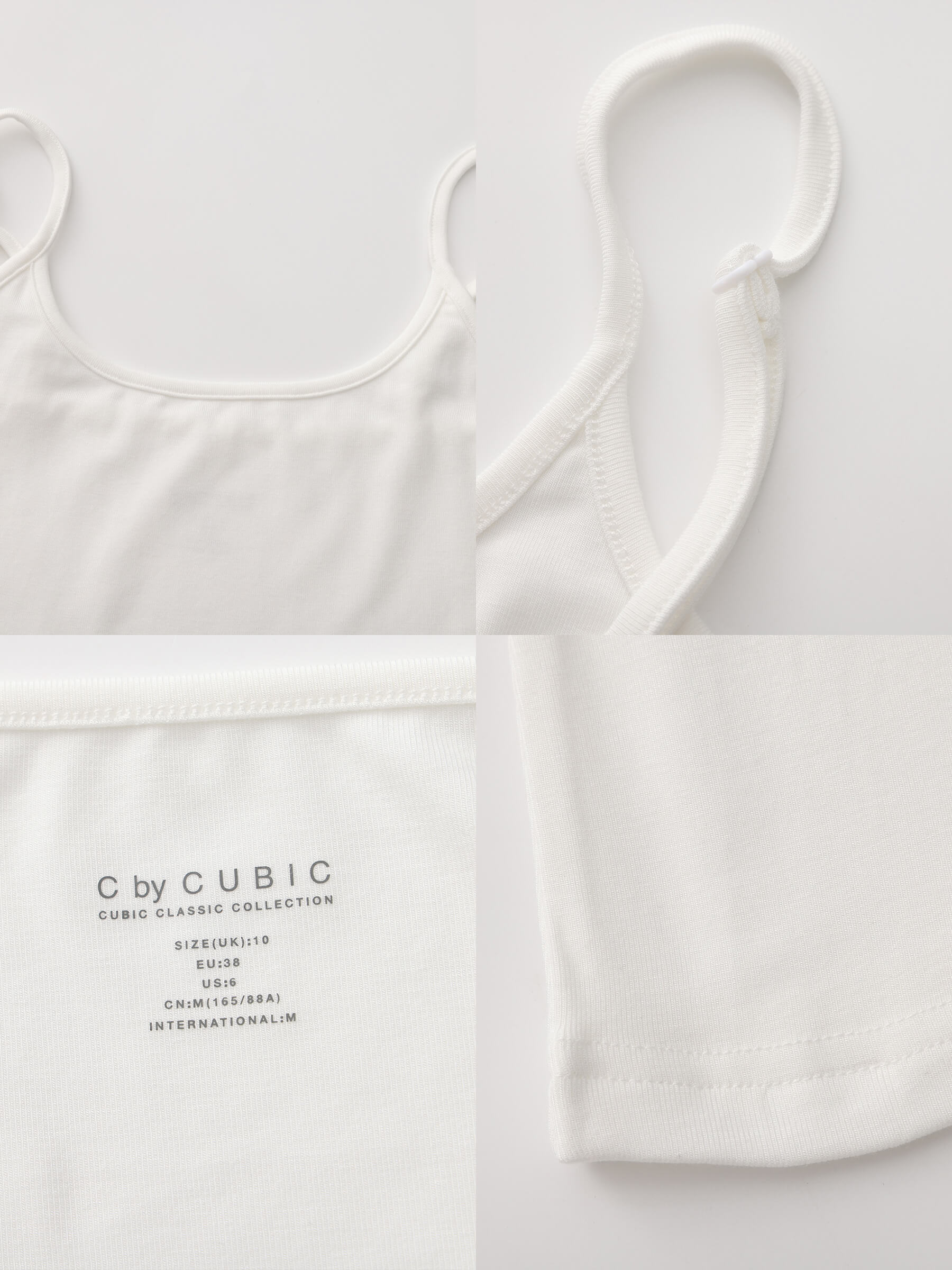 C by CUBIC Adjustable Strap Vest Top-19