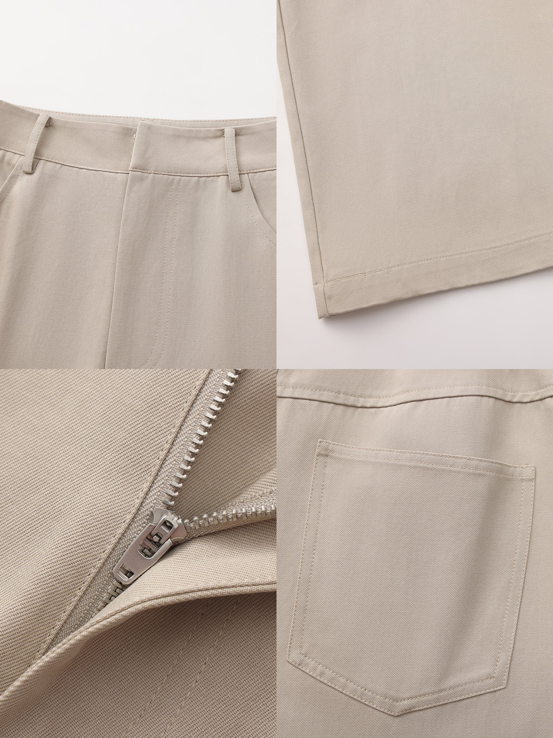 CUBIC Lyocell Straight Leg Casual Pants(Pre-order: 30days)-18