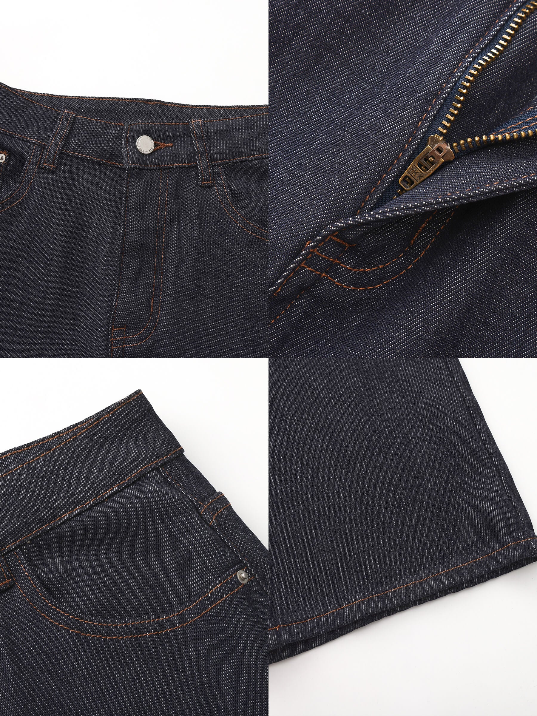 Straight-Leg Vintage Jeans-19
