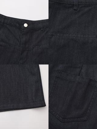 CUBIC Classic Straight Leg Casual Mid-Length Pants