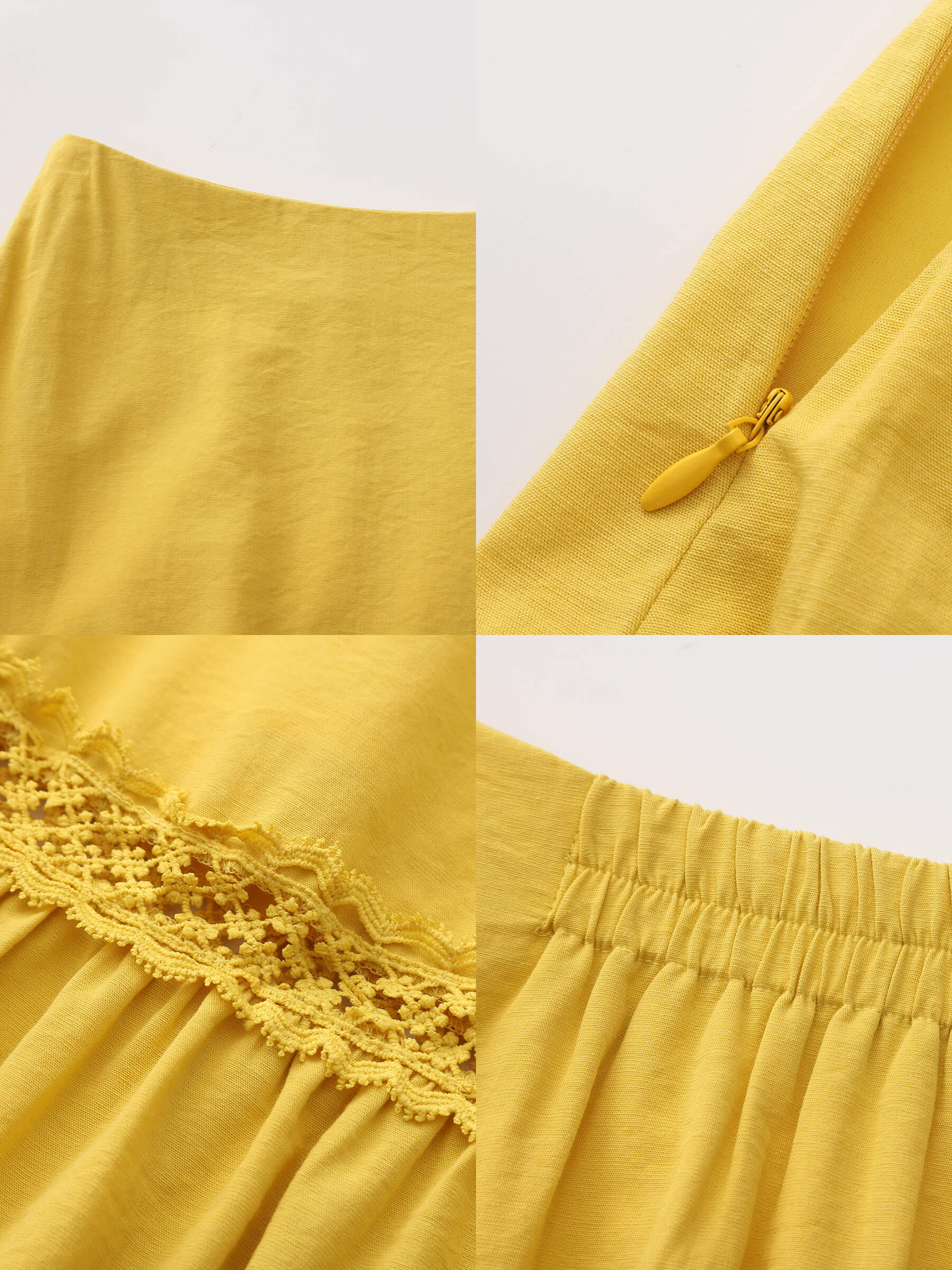 High-Waisted Hollow Out Tassel Trim Maxi Skirt-19