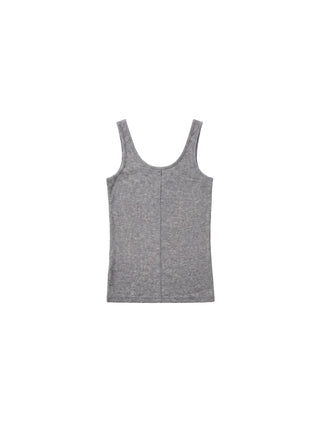 CUBIC Lyocell Wool Blend U-Neck Fitted Tank