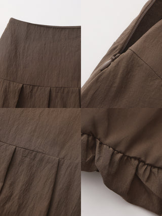 CUBIC Lyocell Pleated Tulip Skirt