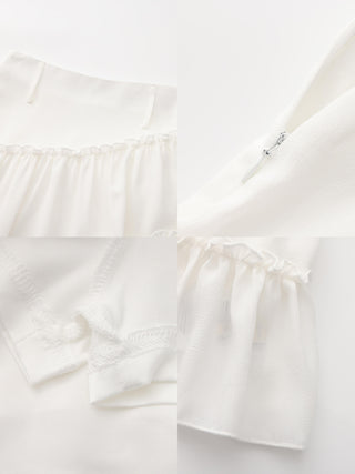 Asymmetrical Ruffled Mini Skirt