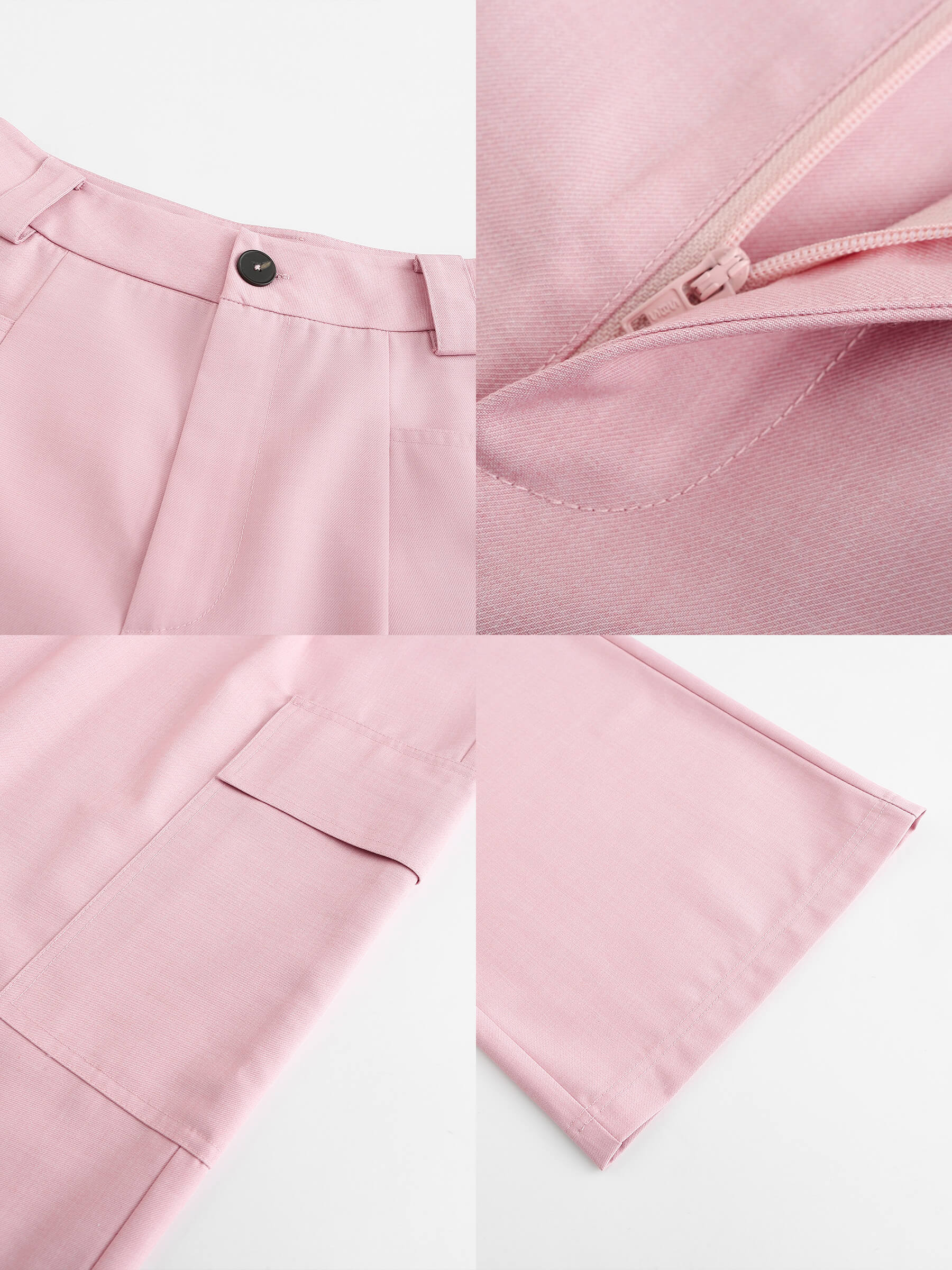 Straight Leg Cargo Trousers-20