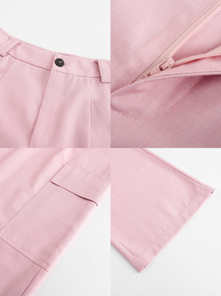 Straight Leg Cargo Trousers