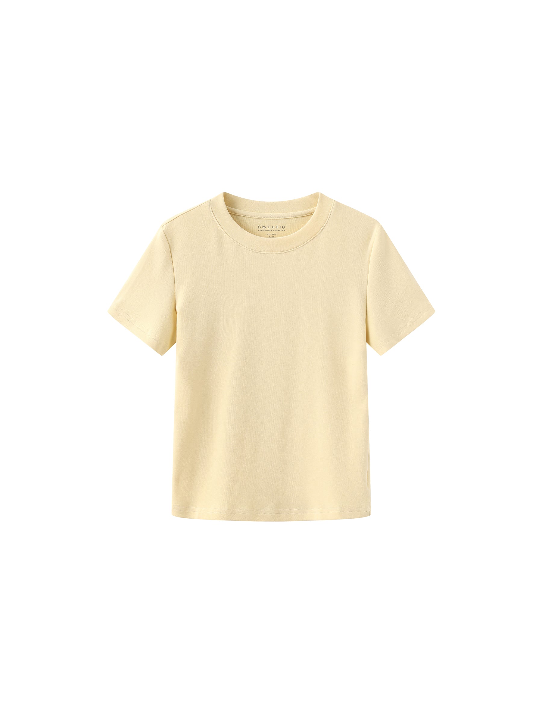 C by CUBIC Crew Neck Short-Sleeve T-Shirt-24