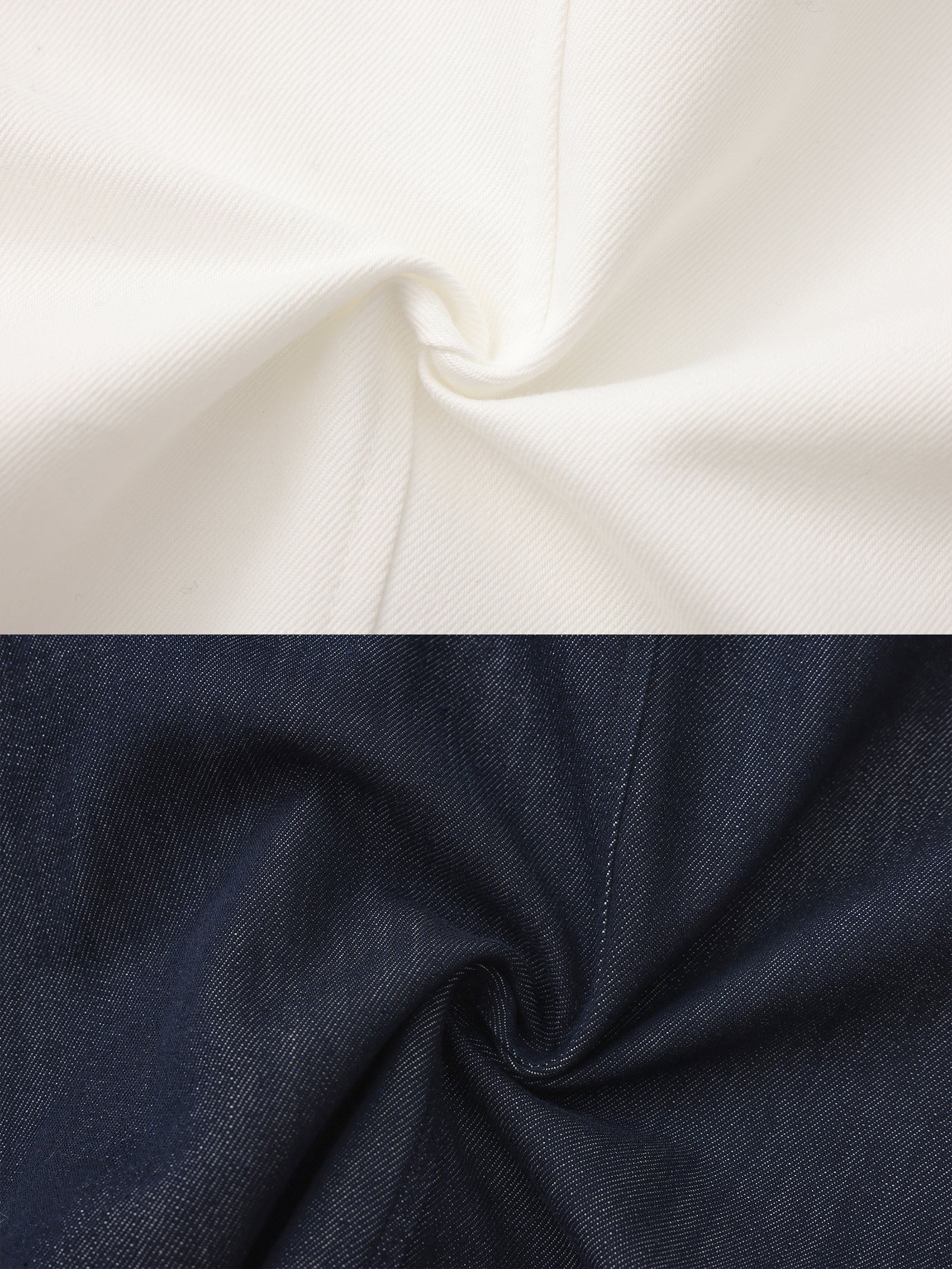 CUBIC Waist-Cinching Cropped Shirt-19