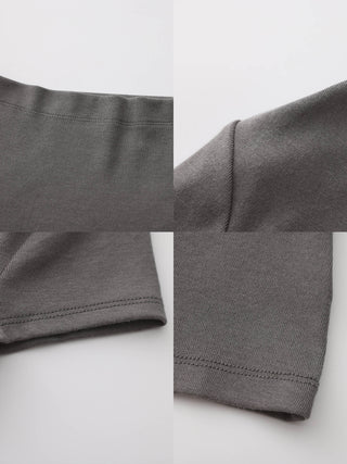 C by CUBIC Draped Neck Short-Sleeve T-Shirt