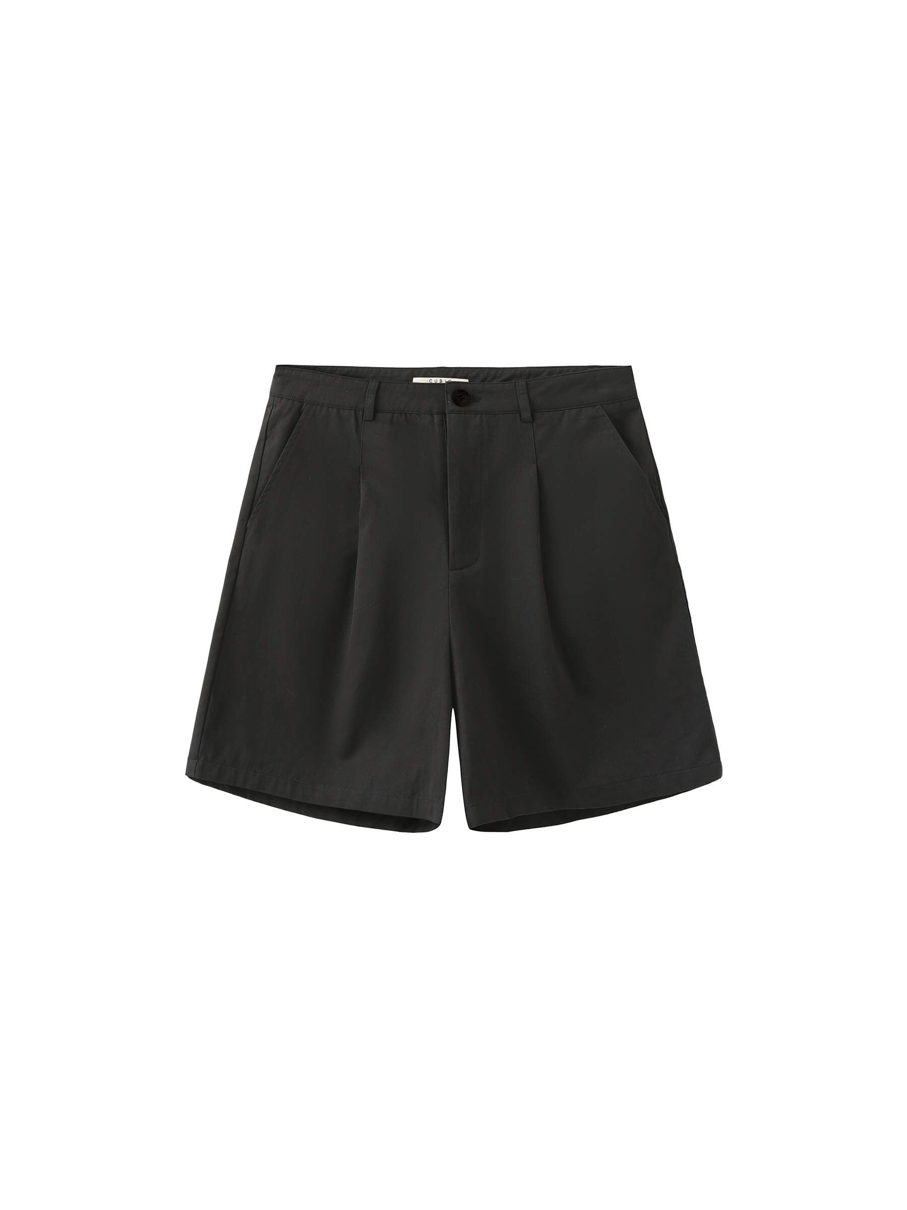 A-line Pleated Tailored Shorts-22