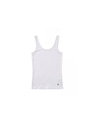 CUBIC Lyocell Wool Blend U-Neck Fitted Tank