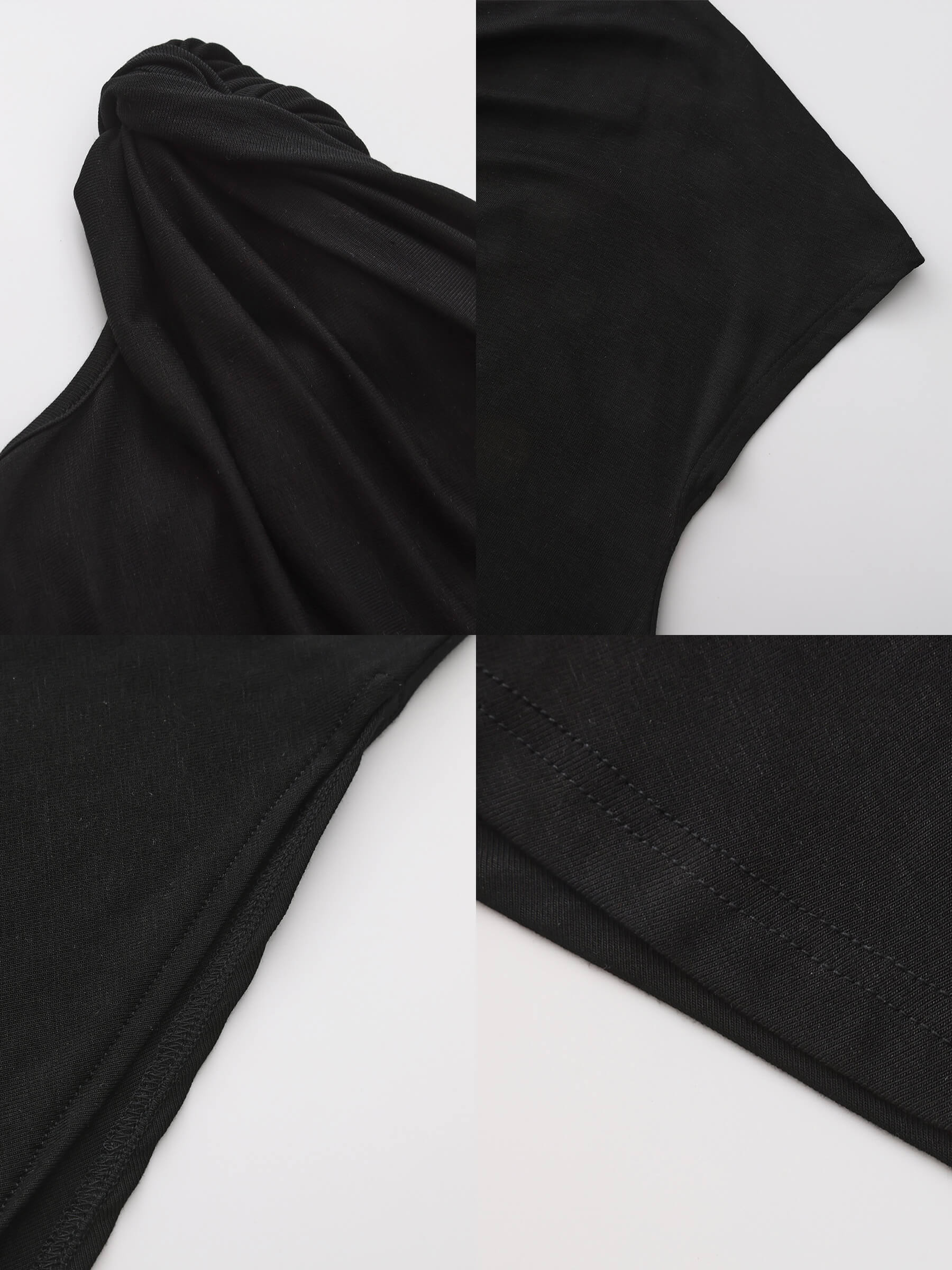 Slim-Fit One-Shoulder T-Shirt-21