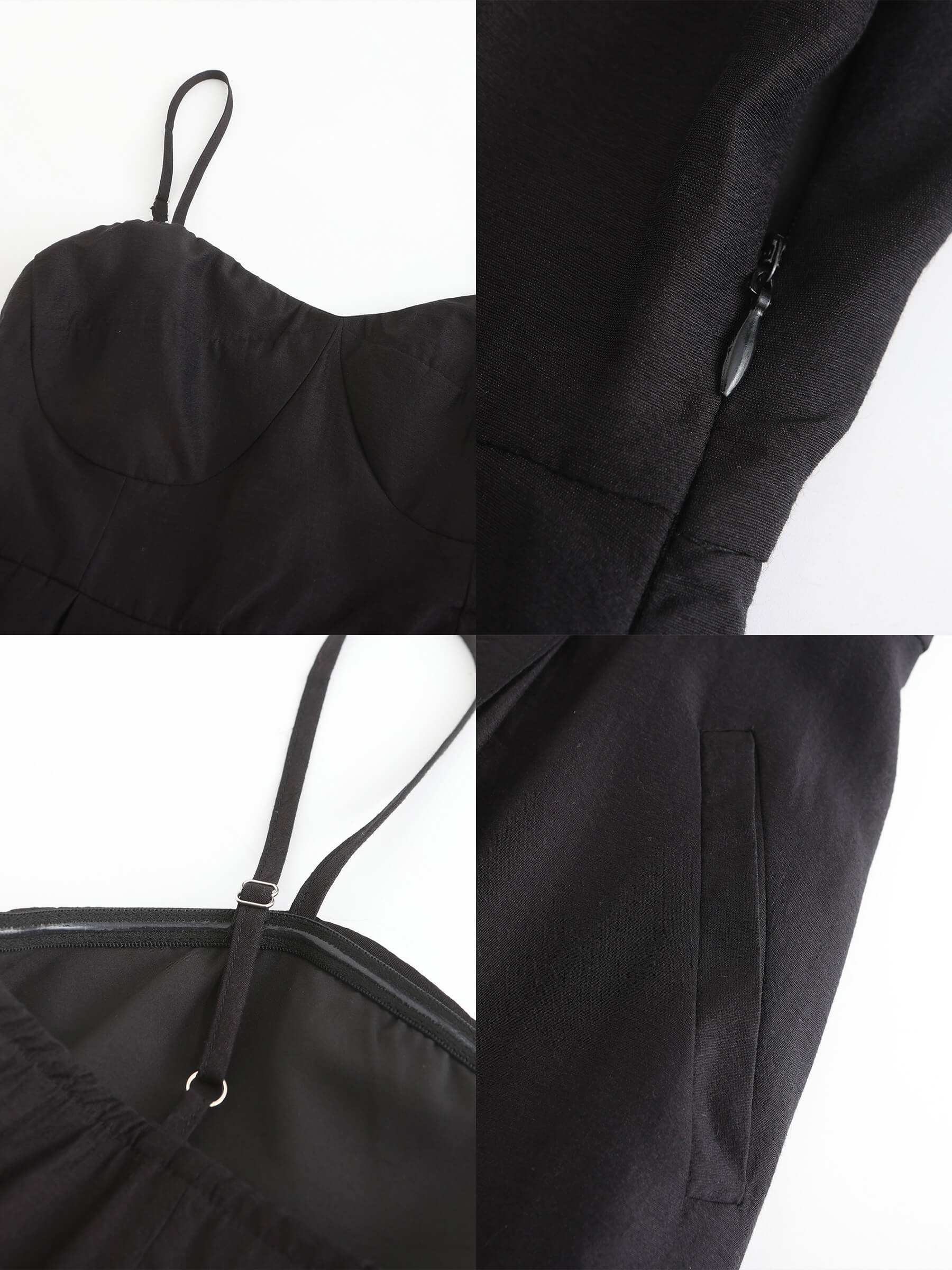 High-low Hem Sling Dress-21