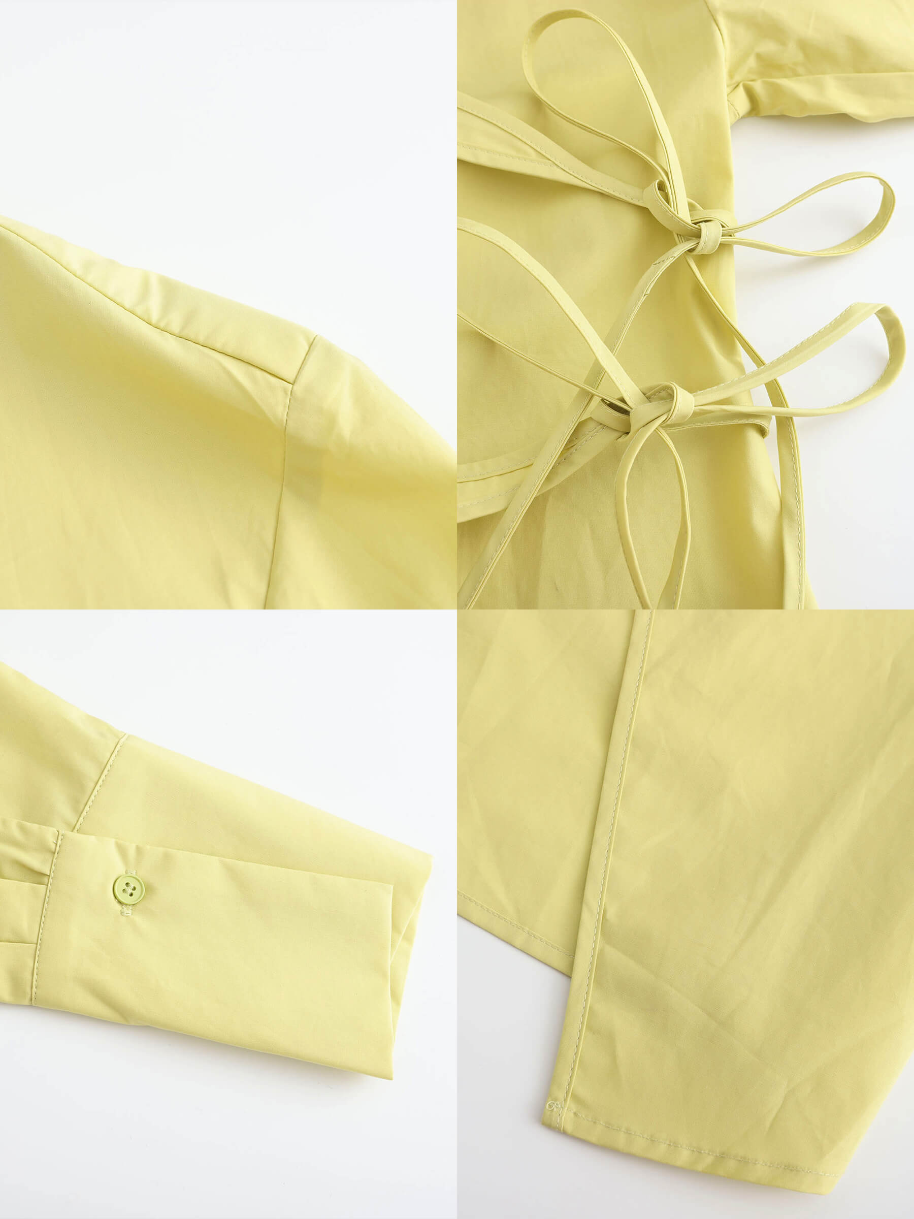 V-Neck Criss-Crossed Layered Blouse-18