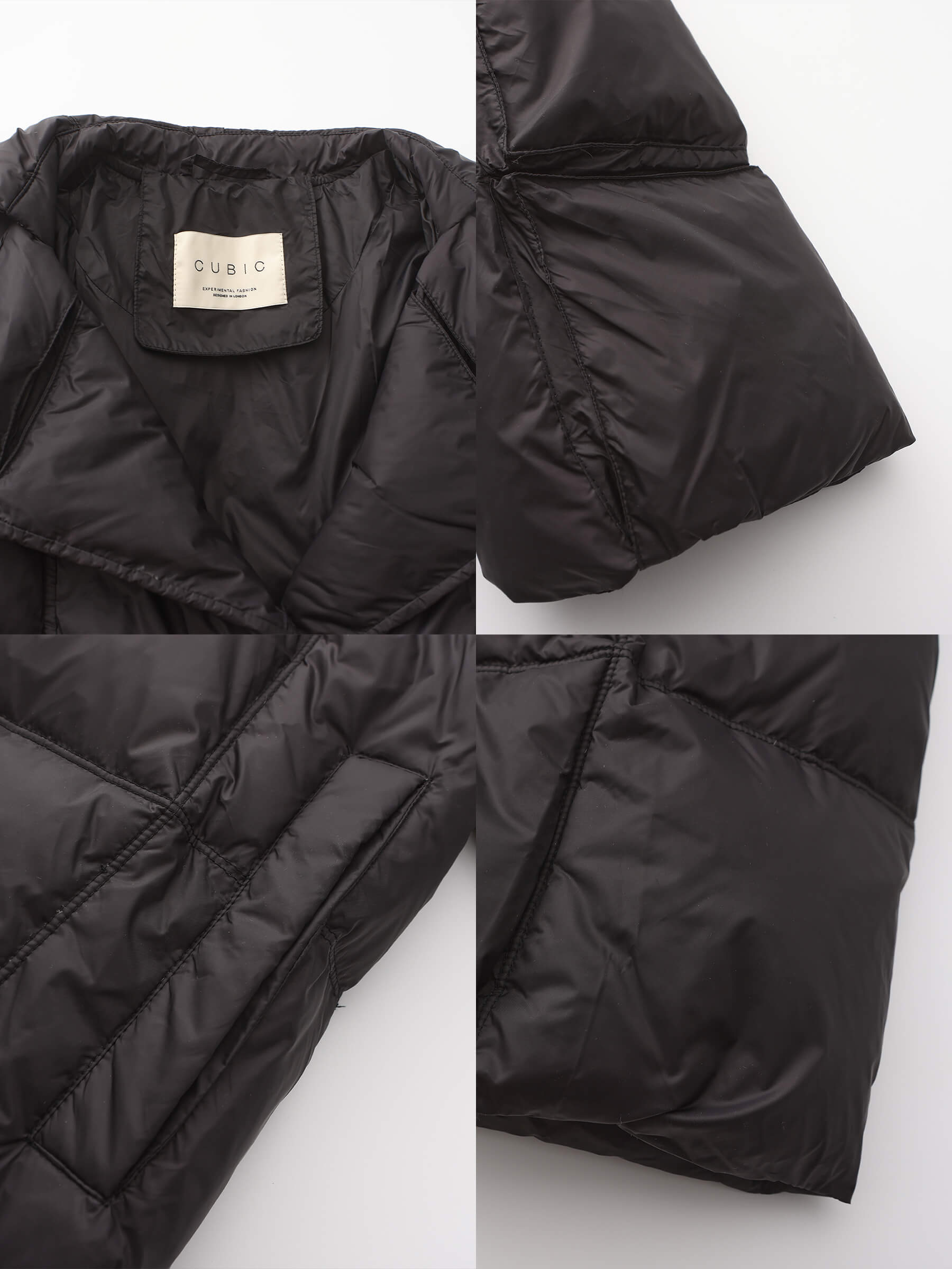 Long Boxy Down Coat-20
