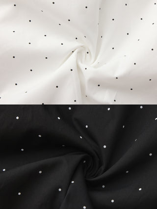 CUBIC Chic Polka Dot Lace Trim Skirt(Pre order: 7 days)