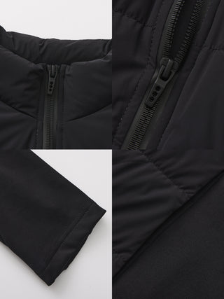 Slim-Fit Panelled Lightweight Down Jacket