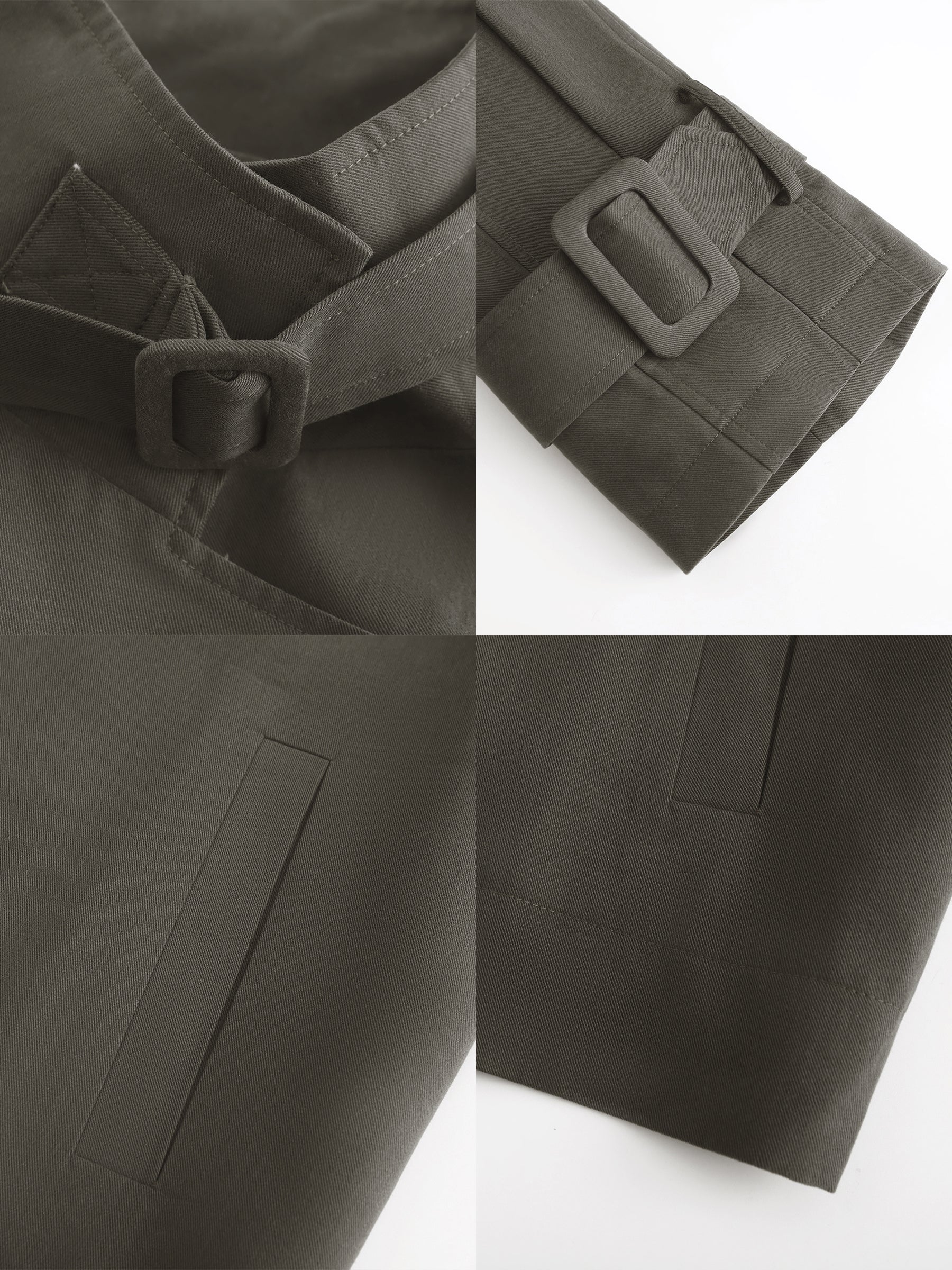 Overlay Cropped Trench Coat-18