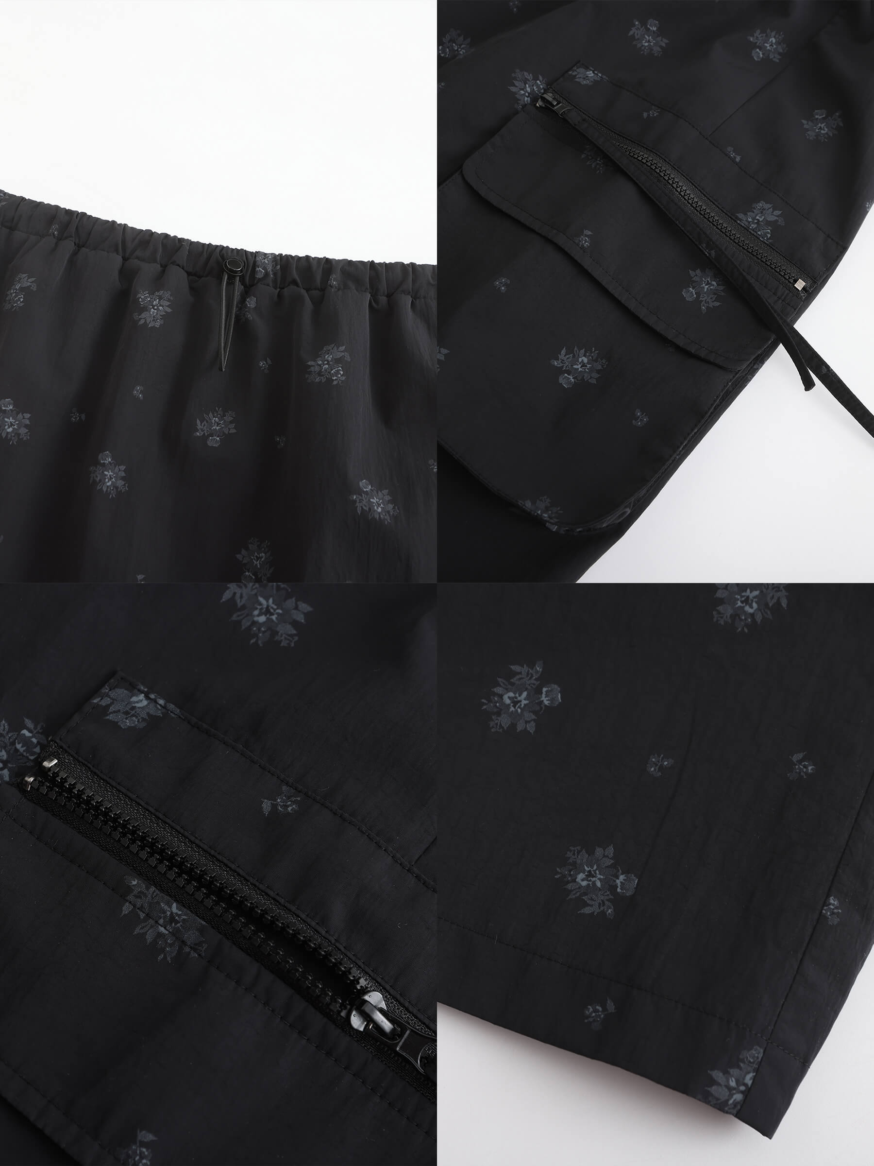 A-line Floral Skirt-18