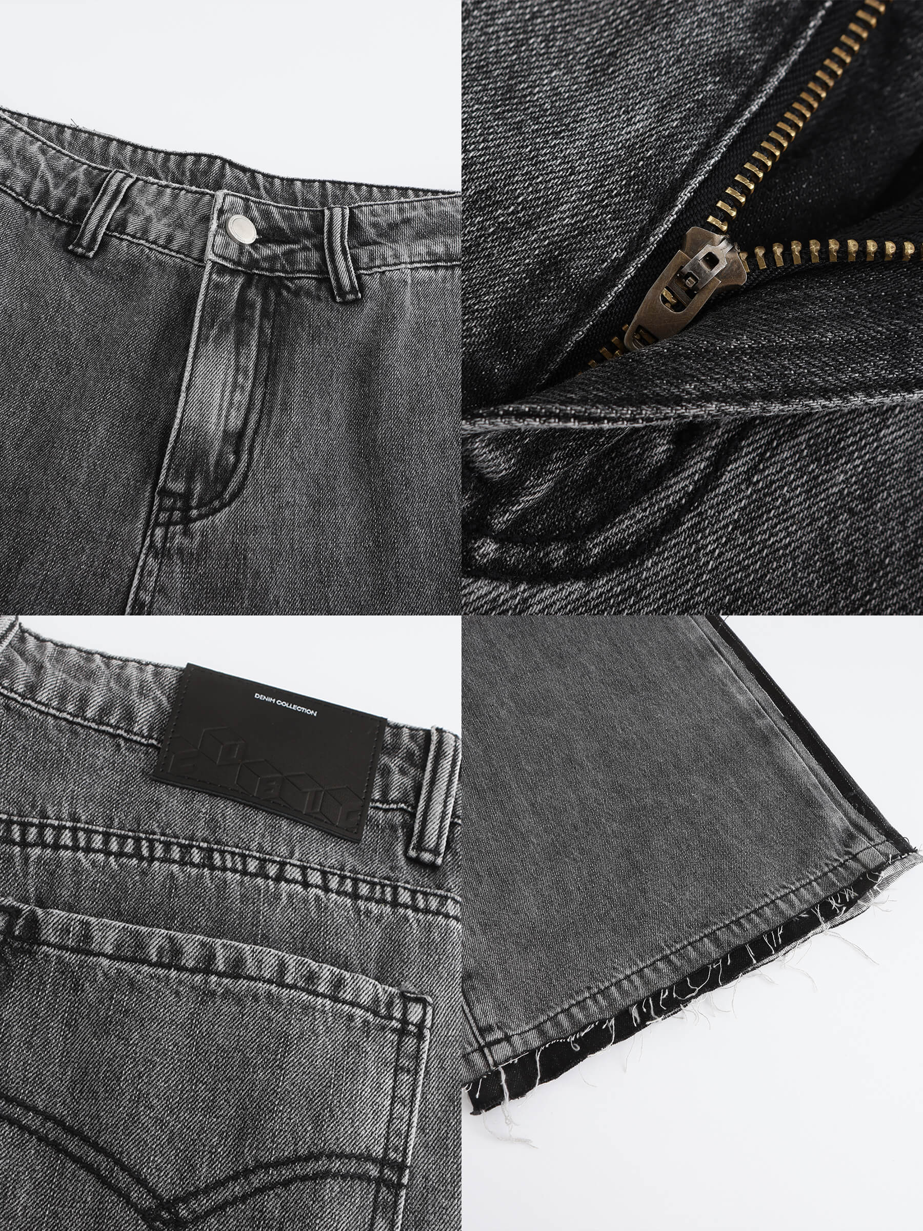 High Waist Barrel Leg Jeans-20