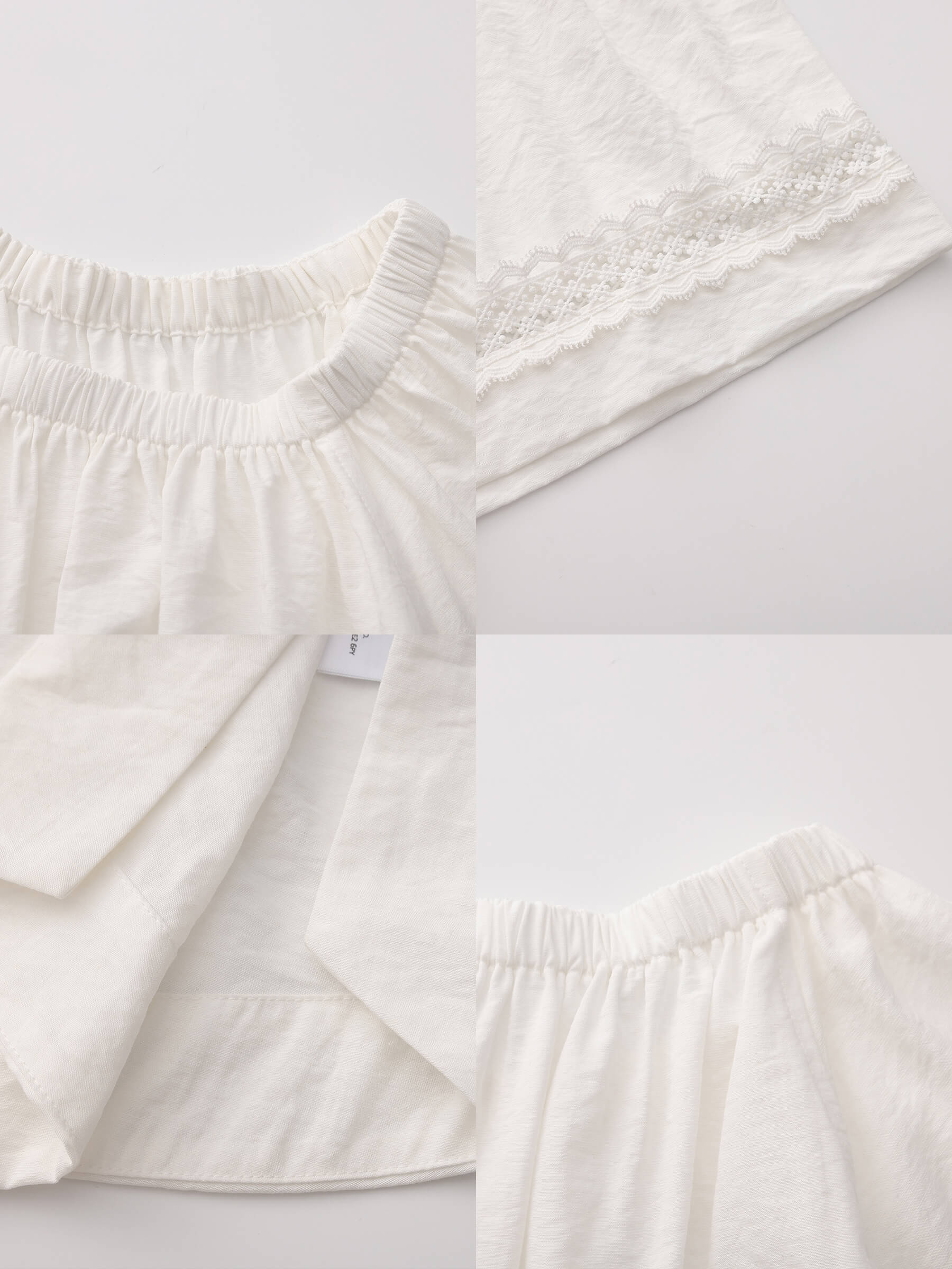 Off-Shoulder Short Sleeve Top-20