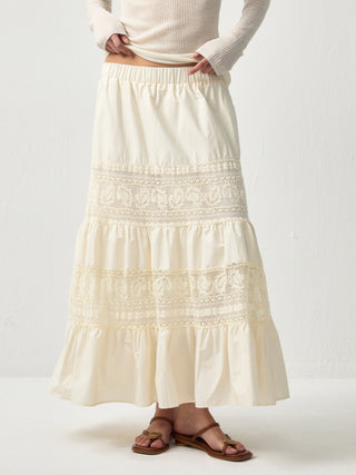 CUBIC Lace Vacation A-line Skirt - Pre order (7 days)