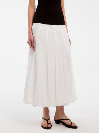 CUBIC Lyocell Pleated Tulip Skirt