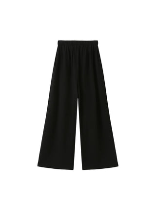Wide Leg Casual Trousers
