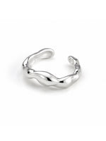 Lava Texture Adjustable Ring