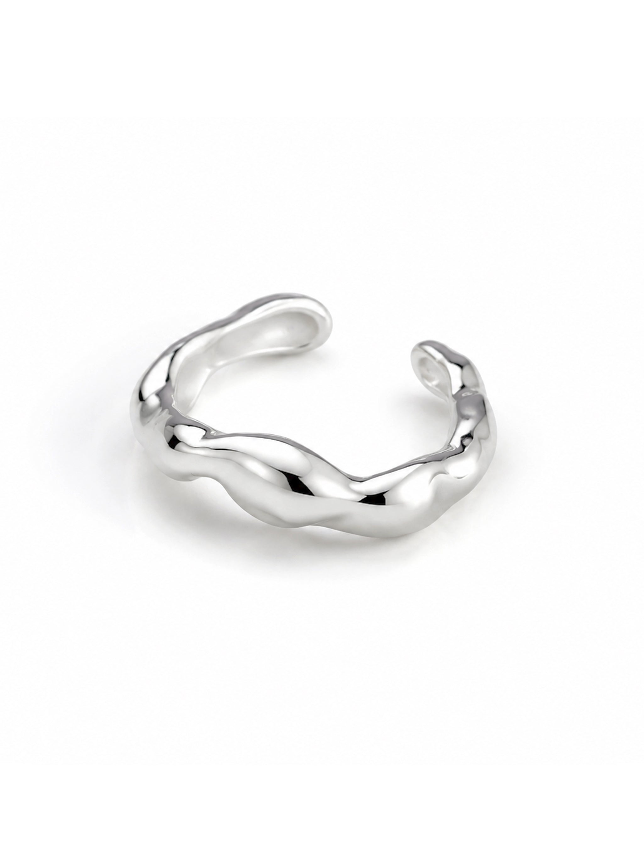 Lava Texture Adjustable Ring-1