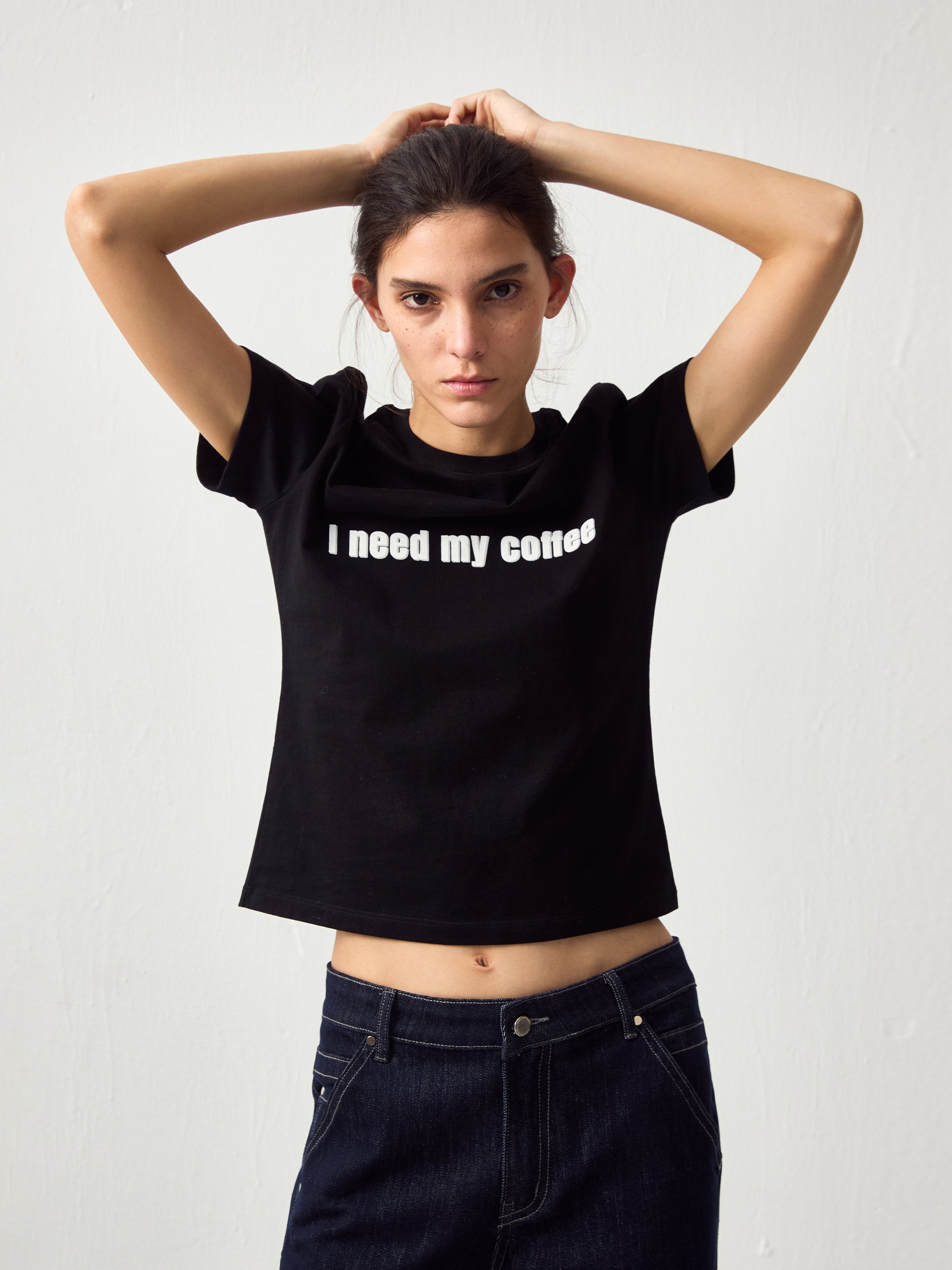 CUBIC 'I need my coffee' T-Shirt-2