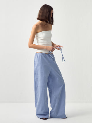 CUBIC Relaxed Straight-Leg Cotton Trousers