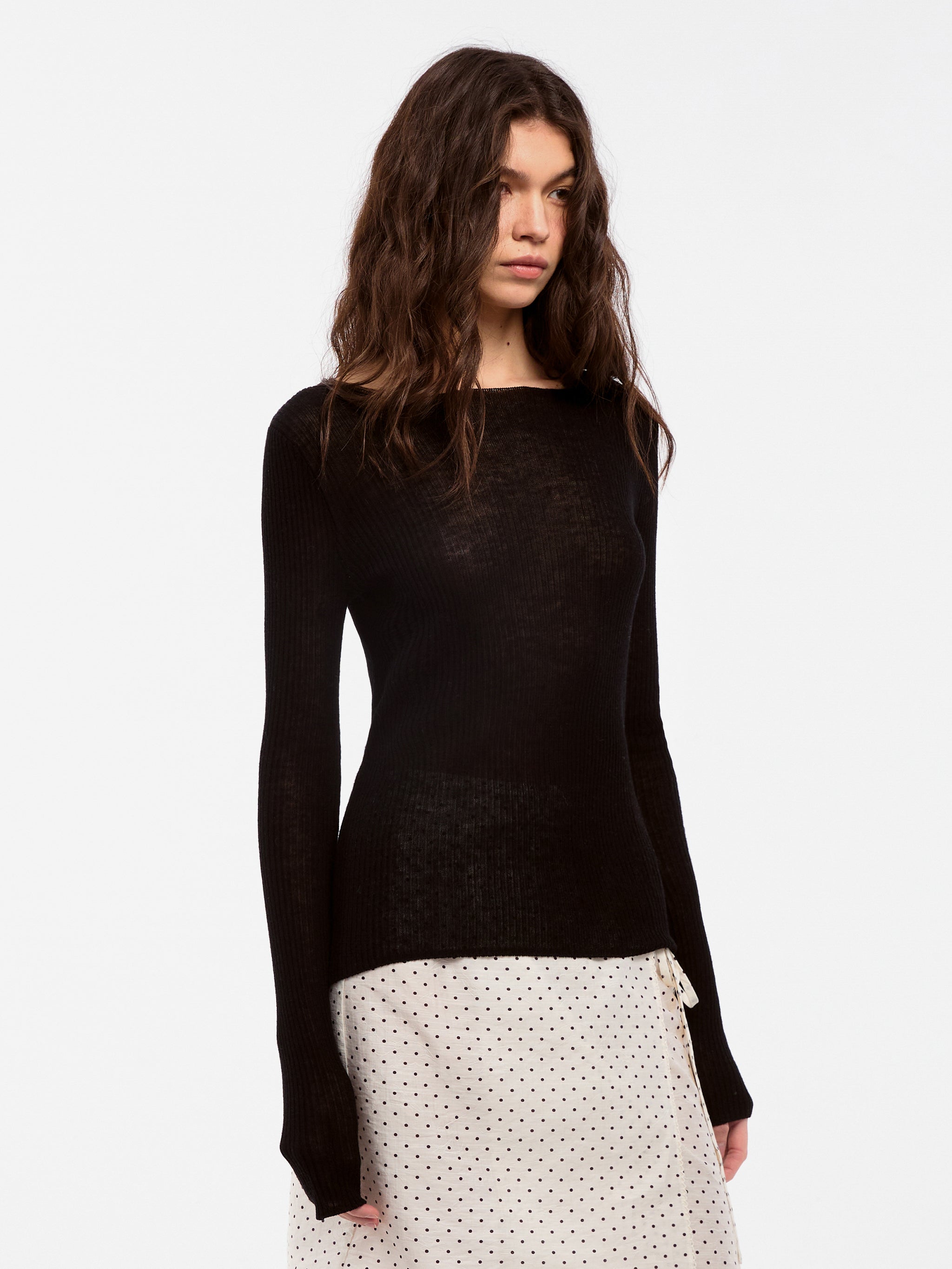 CUBIC Wool Knit Top
