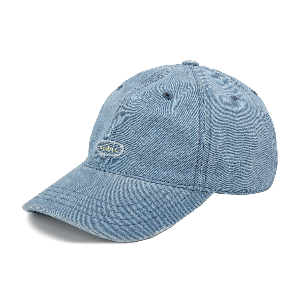 Denim Cubic Cap-8