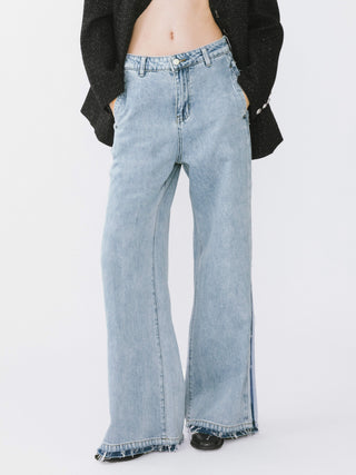 High Waist Barrel Leg Jeans