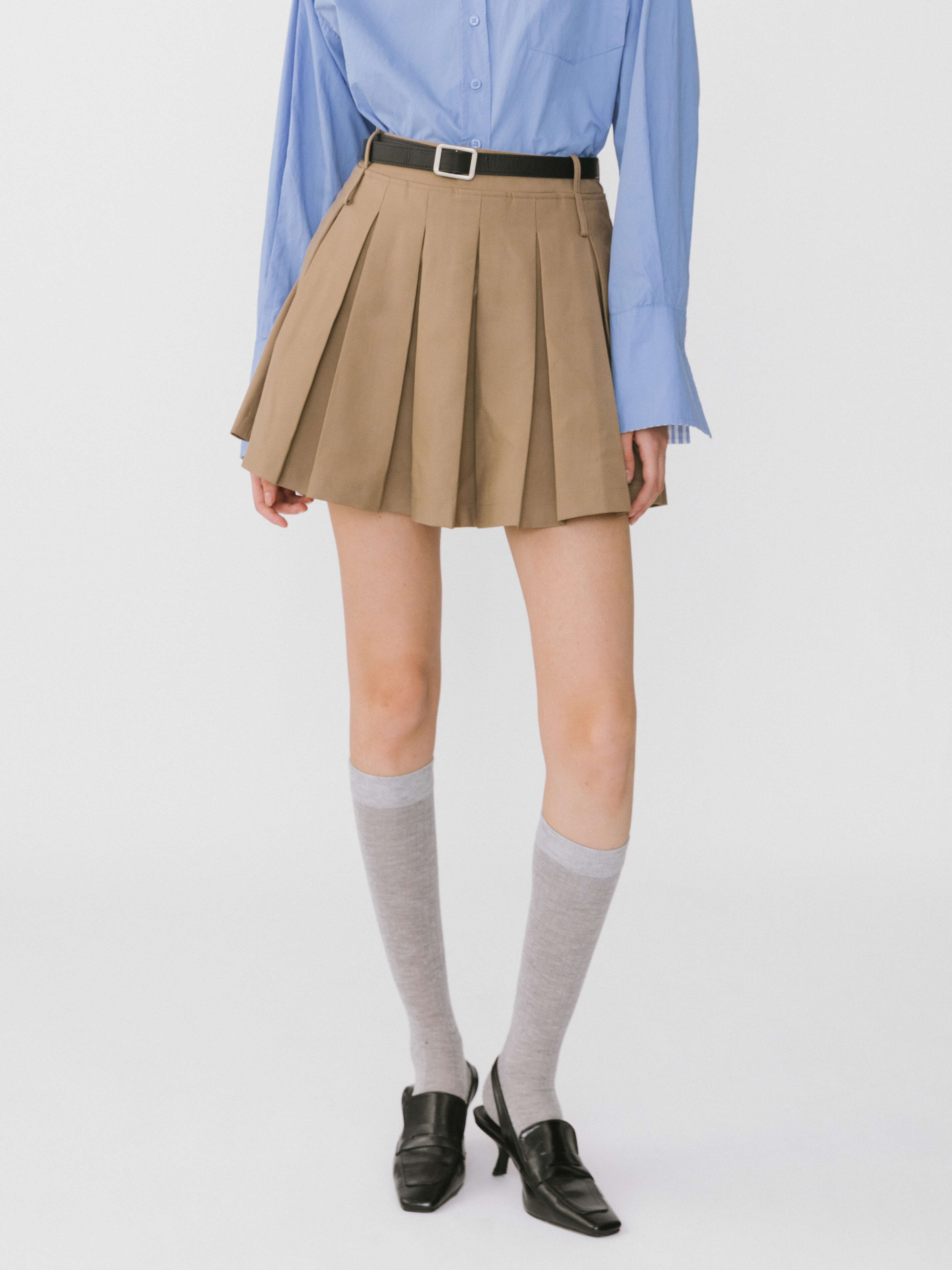 School Girl Mini Skirt-2