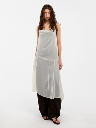 CUBIC Effortless Sheer Slip Maxi Dress