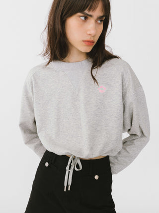 Short Basic Sweatshirt