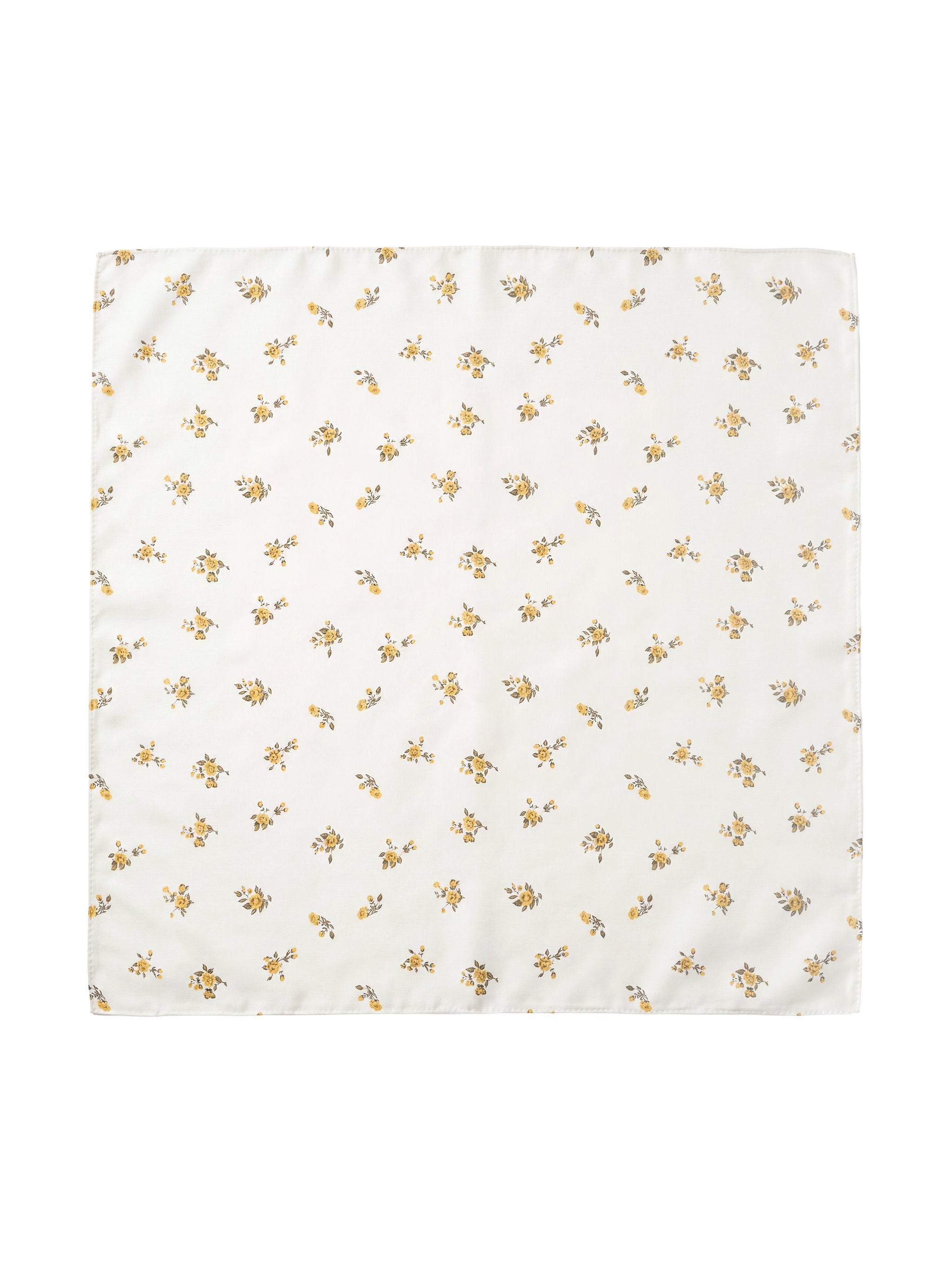 CUBIC Floral Print Square Scarf-1