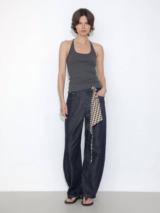 C by CUBIC Slim-Fit Sleeveless Knit Tank Top