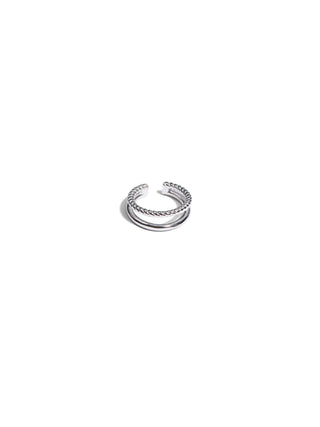 Double-Twist Open Ring