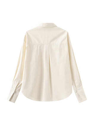 Classic Shirt with Turn-Up Cuffs