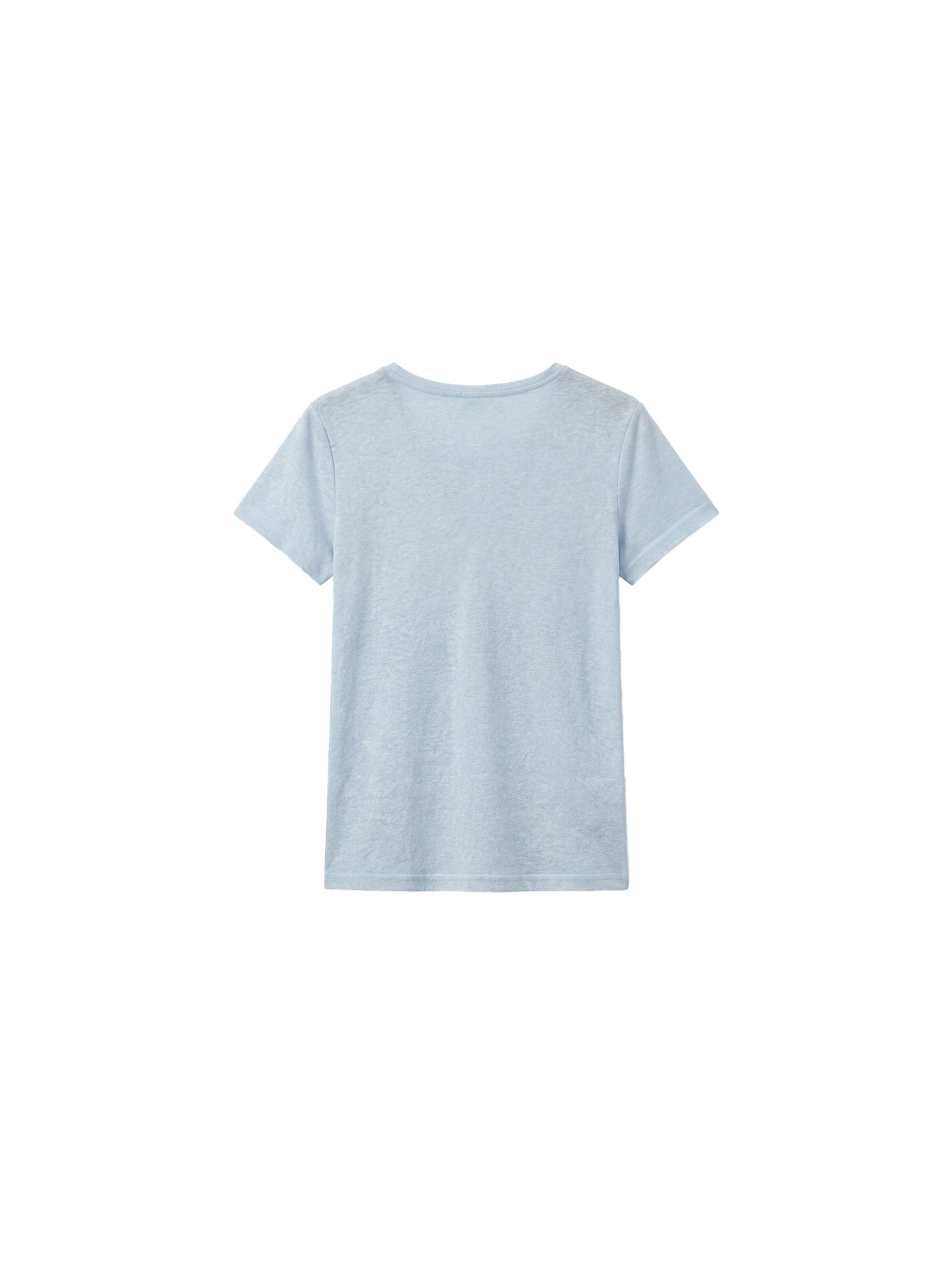 CUBIC Cotton-Blend Notch Neck Slim Fit T-shirt-20