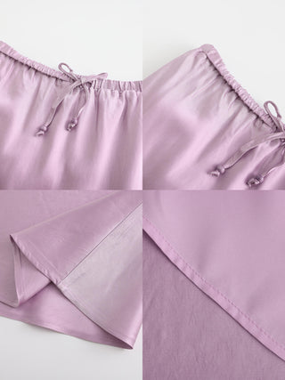 100% Heavyweight Acetate Bias Cut Skirt