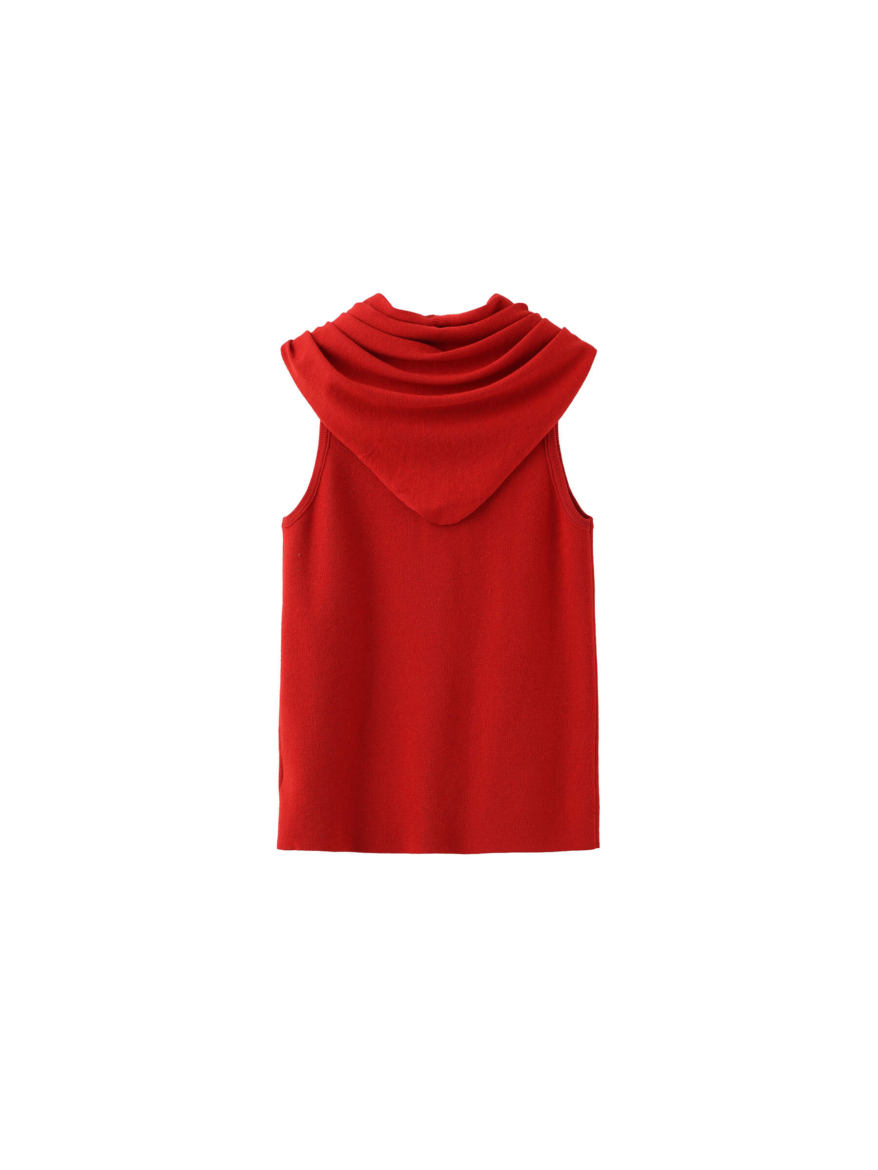 Slim-Fit Knit Henley Vest with Neck Tie-23