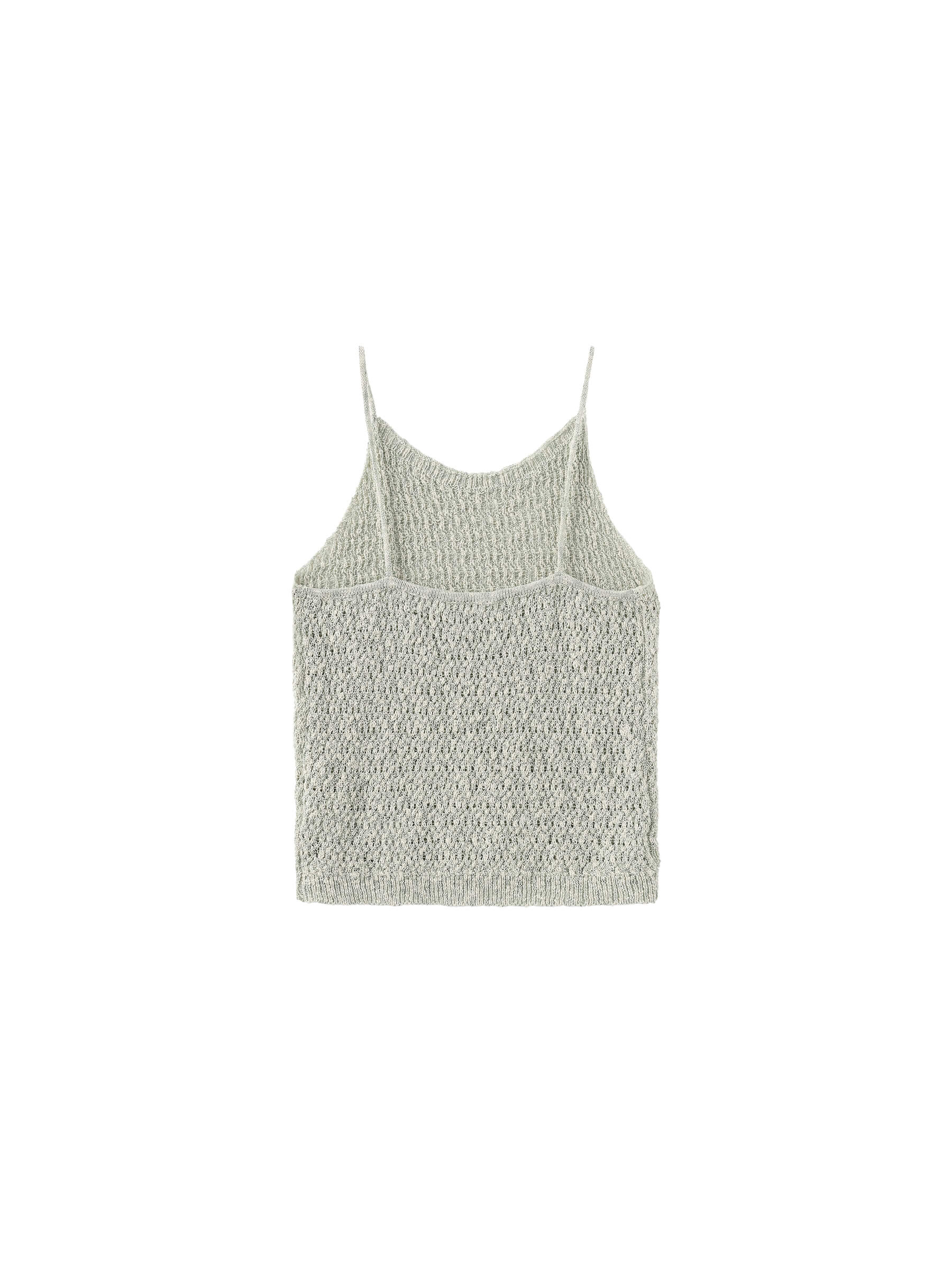 Thin Strap Ribbed Knit Vest-23